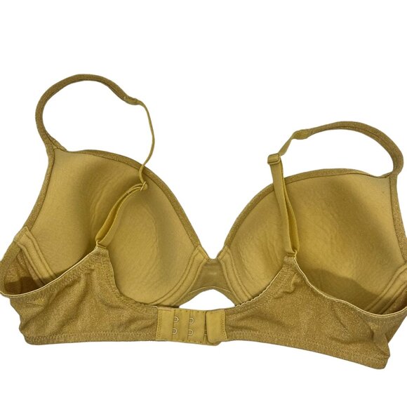 Body by Victoria's Secret Vintage Women's Shaping Bra Sparkly Gold 34C - Picture 5 of 6